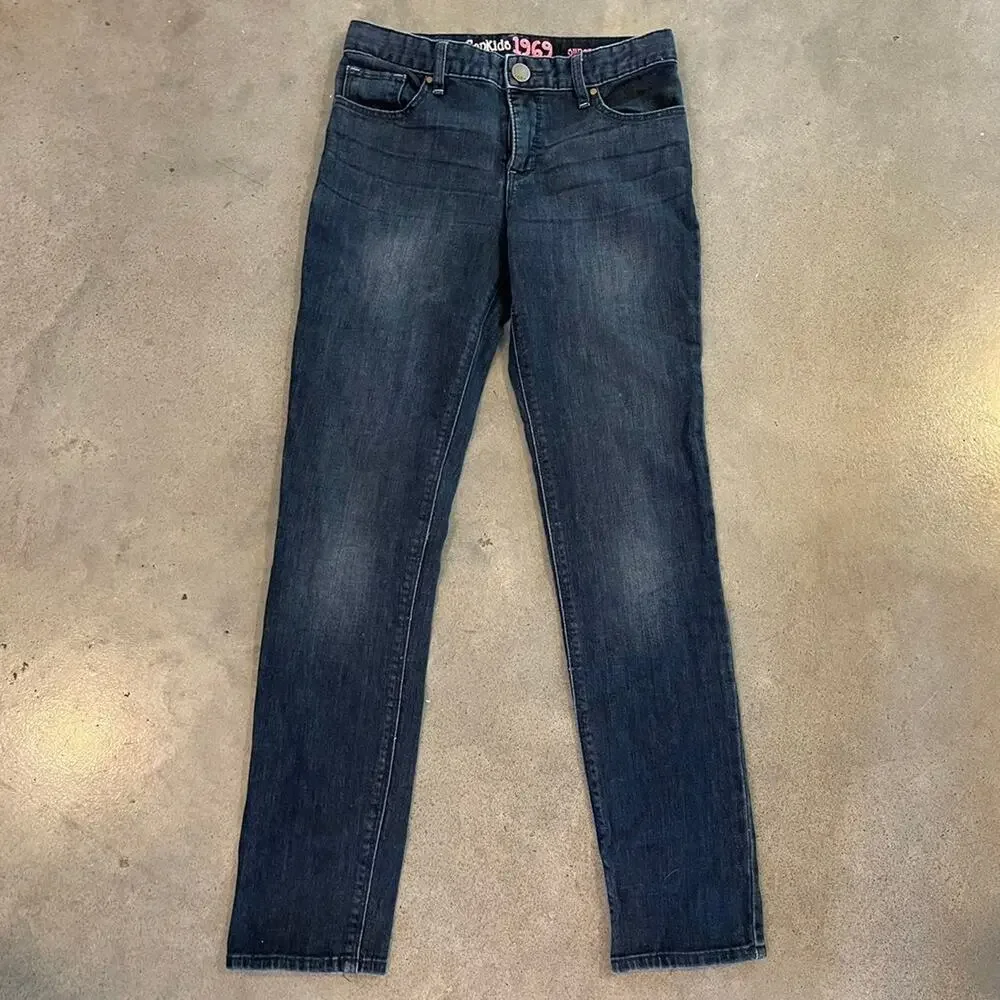 Gap kids super skinny denim jeans girls size 12 pants